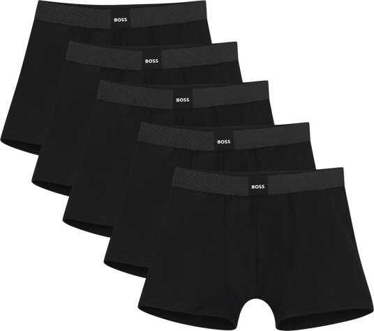 BOSS Boxershorts 5 pack Svart BOSS 10 år (140) Boxershorts