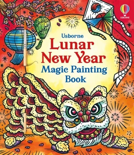 Lunar New Year Magic Painting Book Av Amy Chiu