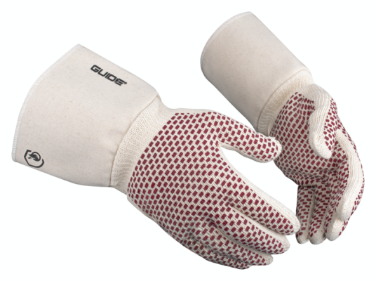 Guide Gloves 3553 Hanske strl 10 bomull kontaktvarme nitril 10 Klær
