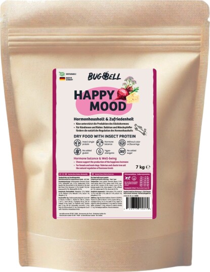 Bugbell Tørrfôr Happy Mood Sparepakke 4 X 7 kg Bugbell Tørrfôr Happy Mood Sparepakke 4 X 7 kg