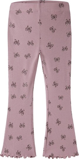 Name It Leggings NmfRules Rib Utslengt Mauve Skygger Name It 1½ år (86) Leggings Rosa