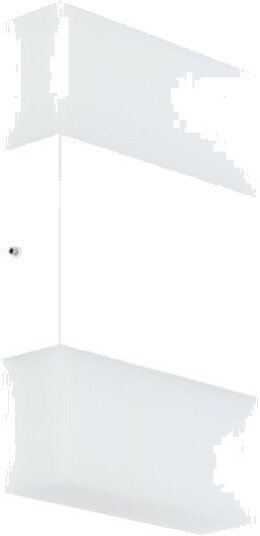 Eglo Linosa Utendørs Vegglampe 125X215 2X250lm Ip54 Hvit Eglo Linosa Utendørs Vegglampe 125X215 2X250lm Ip54 Hvit