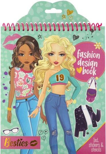Besties motedesigner aktivitetsbok Hverdagsantrekk