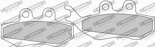Bremseklosser FERODO RACING FDB677P Bremseklosser FERODO RACING FDB677P