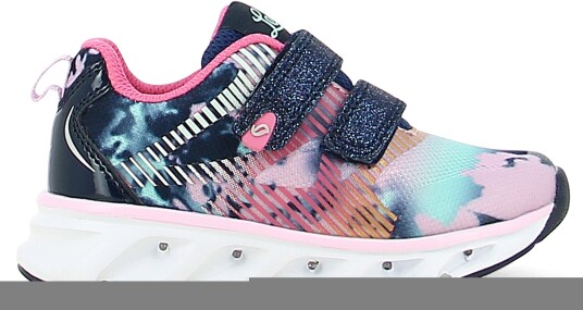Leaf Skalka Blinkende Sneakers Navy/Pink 26