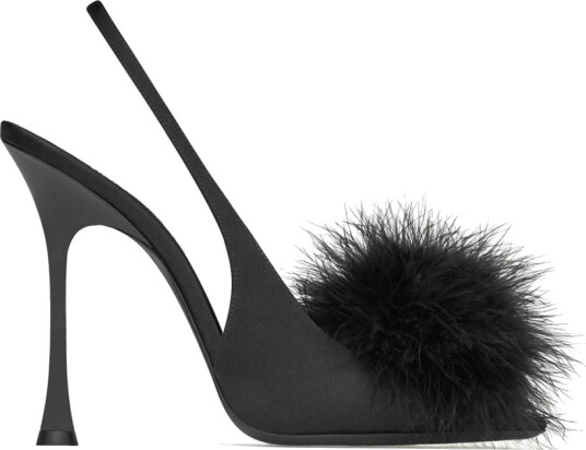 Saint Laurent Dame Sko Svart 37 EU, Saint Laurent Dame Sko Svart 37 EU,
