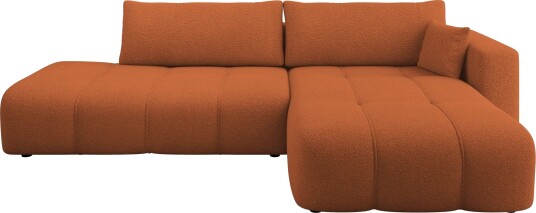 Flo Sovesofa med sjeselong 4 seter   Hvit