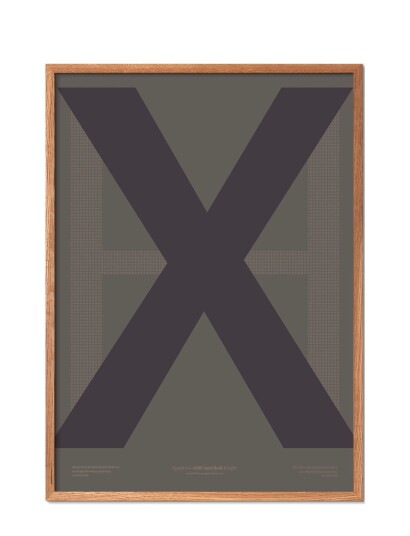 Poster & Frame Ilwt-Hx - Brown - 42X29.7CM Poster & Frame Ilwt-Hx - Brown - 42X29.7CM
