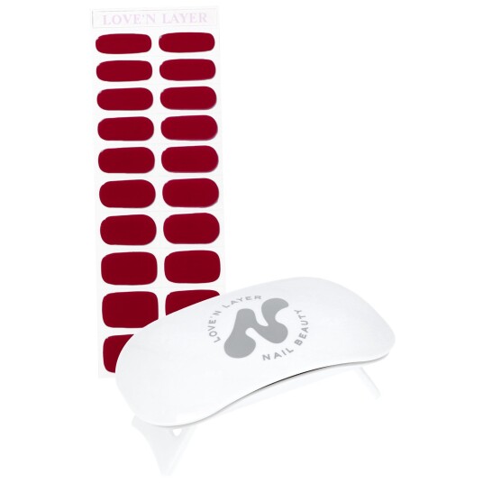 Love'n Layer Startkit Hand Burgundy Red Love'n Layer Startkit Hand Burgundy Red