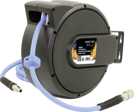 Aerotec AERO 8 ECO Automatisk Slangetrommel For Trykkluft 8 m (12 bar) Aerotec AERO 8 ECO Automatisk Slangetrommel For Trykkluft 8 m (12 bar)