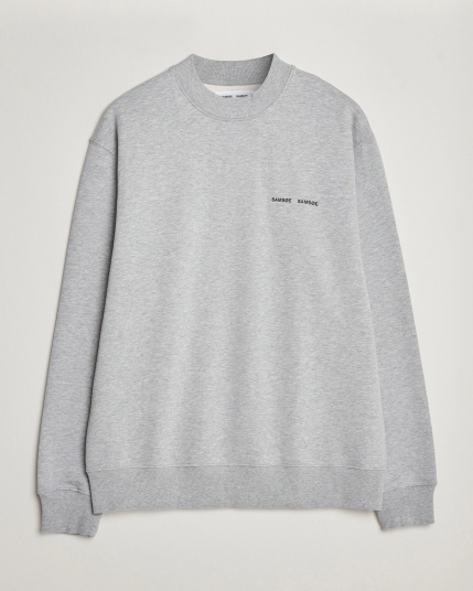 Samsøe Samsøe Norsbro Crew Neck Sweatshirt Grey Melange