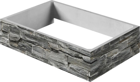 Nordpeis Ekstra toppelement 20cm for Davos A/U Stone (3s) 801877 Nordpeis Ekstra toppelement 20cm for Davos A/U Stone (3s) 801877