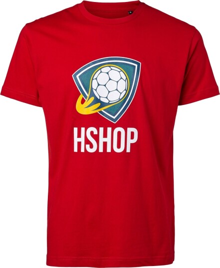 HSHOP T skjorte Unisex Rød S