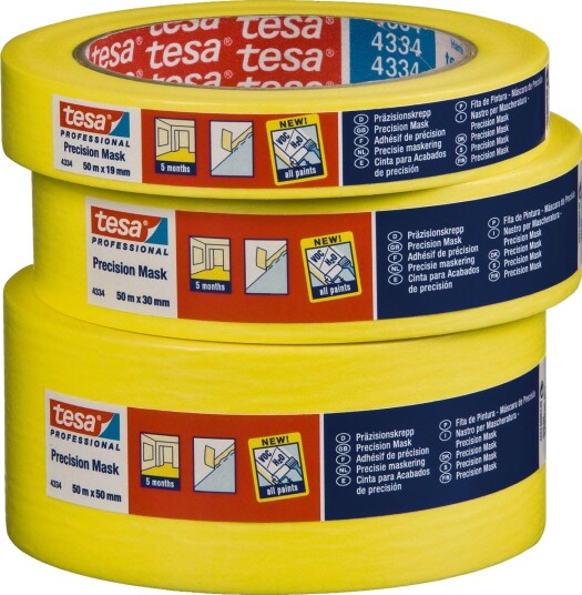 Tesa 4334 Maskeringsteip 50 m x 9 mm - Høytytende Innendørs Maskintilbehør Tesa 4334 Maskeringsteip 50 m x 9 mm - Høytytende Innendørs Maskintilbehør