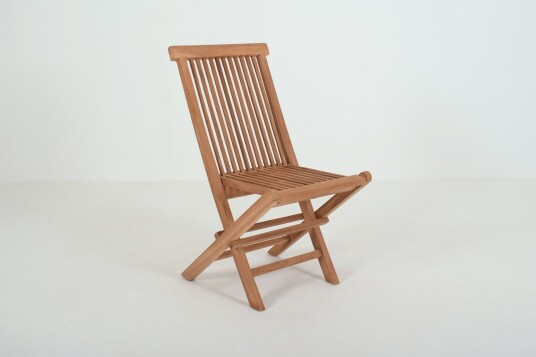 Sammenleggbar Hagestol i Teak 2pkn Sammenleggbar Hagestol i Teak 2pkn