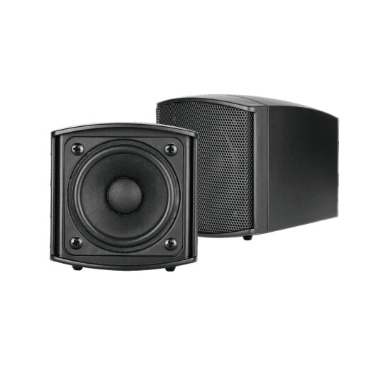 Omnitronic Od-2 Wall Speaker 8ohms Svart 2x Omnitronic Od-2 Wall Speaker 8ohms Svart 2x