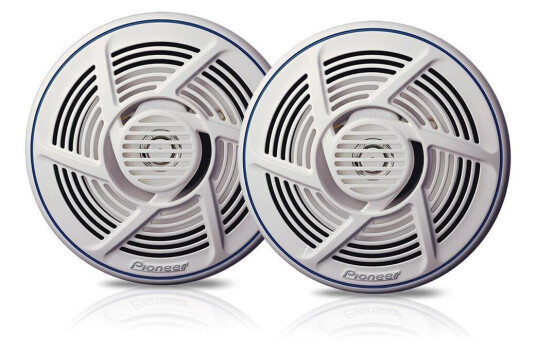 Pioneer TS-MR1640 høyttalerpar 6.5", marine, hvit, 30W RMS
