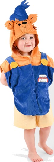 Den Goda Fen Kostyme Bamse 86-110 cm Blå