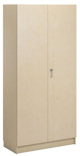 Materialskap 100x47x210 med 2 hele dører. Fargevalg