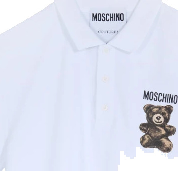 Moschino Herre Topper Hvit M,