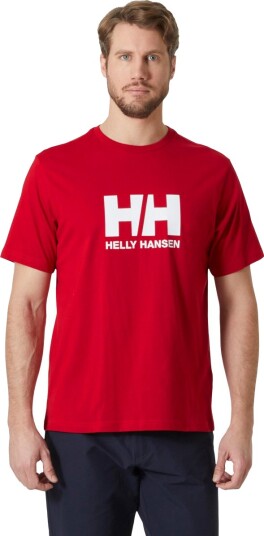 Helly Hansen HH Logo T-shirt 3.0 Herre Rød Hvit M