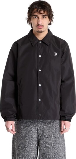 Daily Paper Alias Dias Coach Jacket Black S Daily Paper Alias Dias Coach Jacket Black S