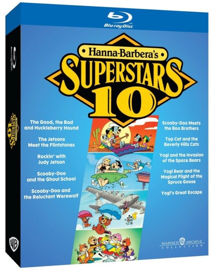 HannaBarbera Superstars 10 The Complete Film Collection HannaBarbera Superstars 10 The Complete Film Collection