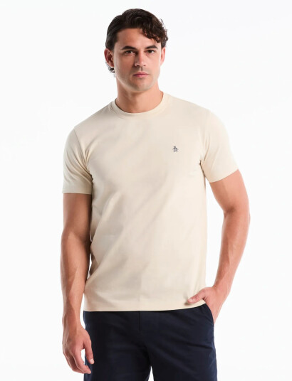 Original Penguin Cont Pin Point Sml S Beige M