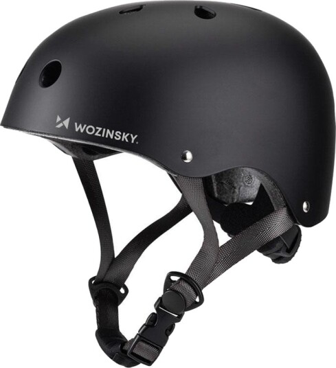 Wozinsky BMX sykkelhjelm - Str. M (54-58 cm) - Svart
