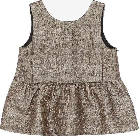 The New Tnyupa S_L Jacquard Top GOLD 146/152