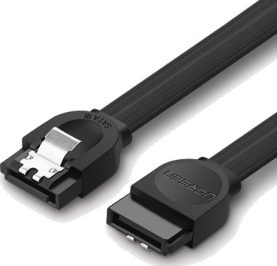 Ugreen 30796 0,5 M Sata Iii Hankjønn/Hankjønn Sort Rett Rett Ugreen 30796 0,5 M Sata Iii Hankjønn/Hankjønn Sort Rett Rett