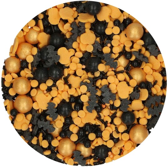 Funcakes Kakestrø Medley Happy Halloween 50g | Slikkepott.No