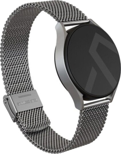 Burga Mesh Elegance Universal Klokkereim 22mm Sølv