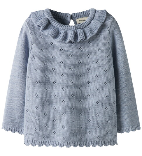 Lil"Atelier Nmflaguna Ls Knit Lil Noos Blue 104