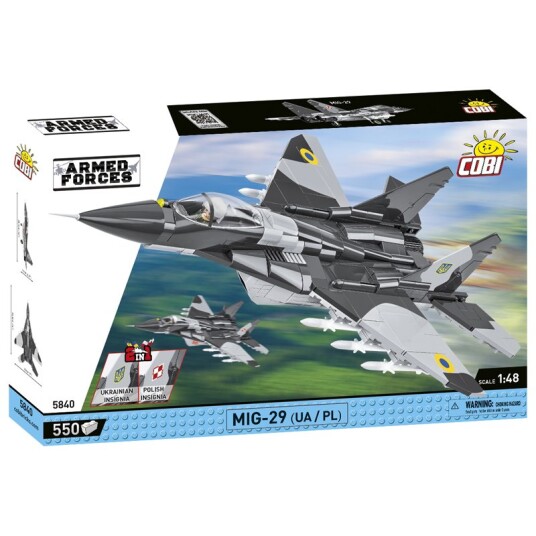 Cobi Armed Forces Byggesett 550 Deler Mig-29 Cobi Armed Forces Byggesett 550 Deler Mig-29