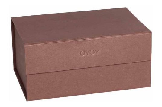 OYOY Hako oppbevaringsboks A5 Dark caramel OYOY Hako oppbevaringsboks A5 Dark caramel