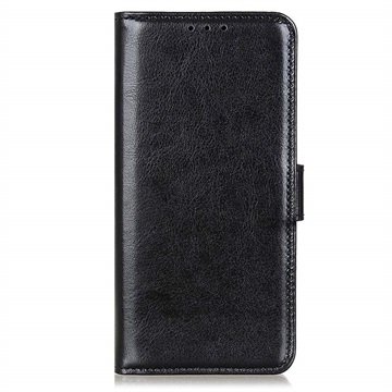 Samsung Galaxy S22 5G Lommebok-deksel med Stativ Svart
