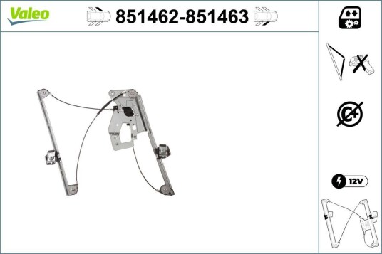 Vindusheis VALEO 851462