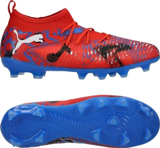 PUMA Future 8 Match FG/AG Playmaker PUMA Rød/PUMA Svart/Ultra Blue/Rosa Barn størrelse 37