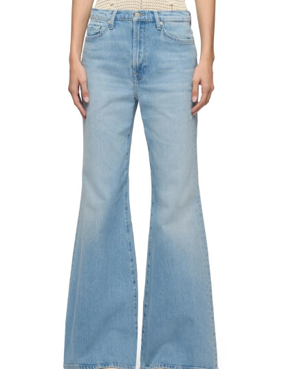 7 For All Mankind Retro Flare Seabreeze - Blue - 30 x 34