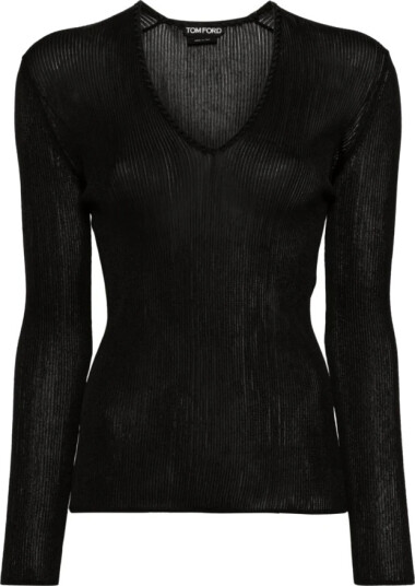 Tom Ford Dame Topper Svart M,