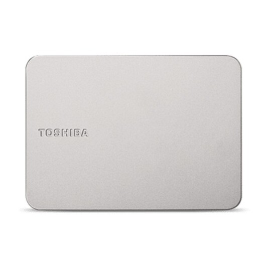 Toshiba Canvio Flex 4TB Ekstern Harddisk 2.5" Varmt Sølv med USB 3.2