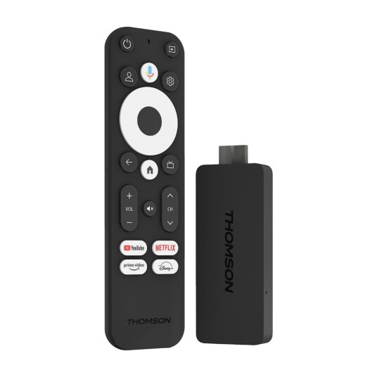 Thomson Streaming Stick 140 Av-Spiller 2 Gb Ram 8 Gb 4K Uhd 2160P 60 Fps Hdr Svart Thomson Streaming Stick 140 Av-Spiller 2 Gb Ram 8 Gb 4K Uhd 2160P 60 Fps Hdr Svart