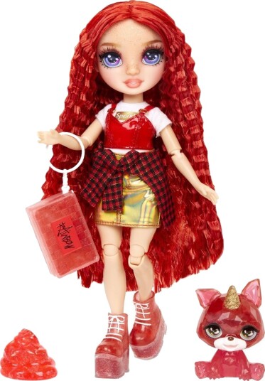Rainbow High Klassisk Rainbow Fashion Dukke 4+ År Ruby Rød