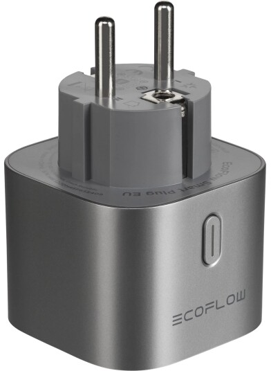 EcoFlow Smart Plugg (EU) - Wifi, Energiovervåkning - Sølv EcoFlow Smart Plugg (EU) - Wifi, Energiovervåkning - Sølv