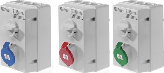 Garo Stikkontakt Ub 316-4 S 4-Polet, 16 A, Blokkert Gul, 4 H