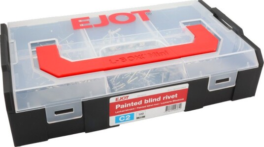 Ejot 8650000908 Blindnagle 3.2X8, 3.2X10, 4.0X10, 750 stk AL/stk LACKAD 750 stk, Innfesting