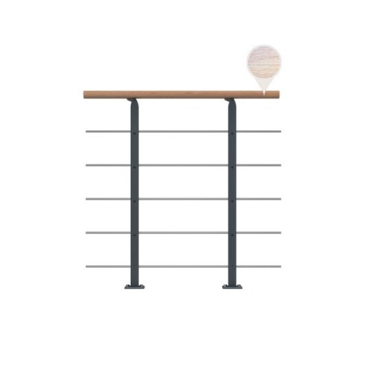 Dolle Gelender Til Repos Design Eik H oljet Forlengelse Antracit