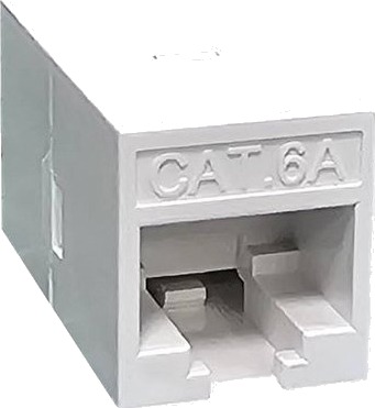 Roline 21.17.3115 Rj 45 Hvit Hunkjønn Rett Plast Cat6a