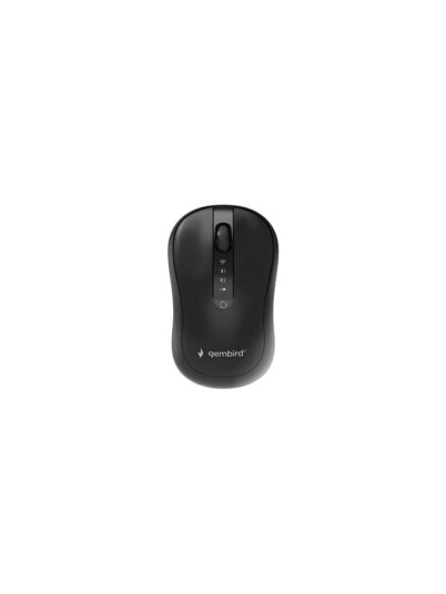 Gembird Dual-Mode 4-Button Wireless Mouse Optisk Svart MUSW2-4B-01